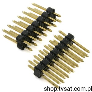 [20szt] 77313-124 Connector 2 x 7 Pin Gold THT FCICONN