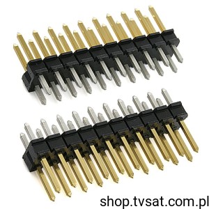 [20szt] 77313-118-20 Connector 2 x 12 Pin Gold THT FCIBESAN