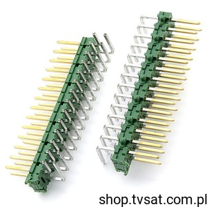 [10szt] 2X14-PIN-BLOCK-ANGLE-GOLD 2X14 Pin Connector THT AMP