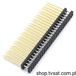 [4szt] 2X25-PIN-BLOCK Connector 2 x 25Pin h=15mm R=2.0mm THT MOLEX