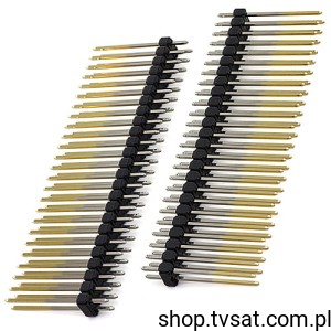 [5szt] 4730211150400 Connector 2 x 25 Pin Gold R=2.54 THT KONTEK