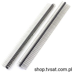 [2szt] 2X50-PIN-ANGLE Connector 2 x50 Pin Horizontal THT 