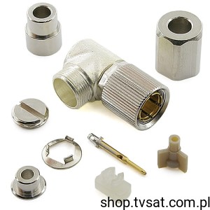 [3szt] C42334-A77-A18 HF Coaxial Plug 75 Ohm PLUG SIEMENS