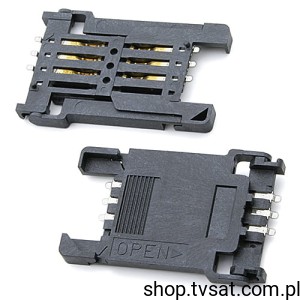 [4szt] SOCKET-SIM-CARD Socket  Card SIM MOLEX
