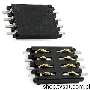 [20szt] FMS008-400-REDC Socet  Card SIM YAMAICHI