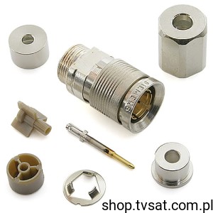 [4szt] V23612-A103-P76 HF Coaxial Plug 75 Ohm PLUG SIEMENS