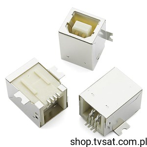 [50szt] USB-MINI-SMD Mini USB Socket 5 Pin THT 3M 