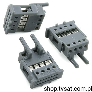 [50pcs] MKF-4 Socket 4 Pin to Wire BLOCK STOCKO
