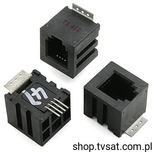 [6szt] Złącze RJ-45 8/4-Pin 100236FA SMD SUYIN