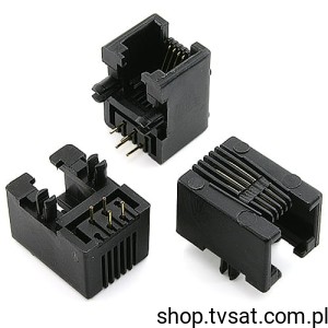 [20pcs] ACM1FF0200003 Jack RJ-11 Connector THT n/a