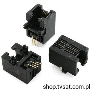 [50szt] HJC0624-SMT RJ-11 Jack Socket SMD HOSIDEN