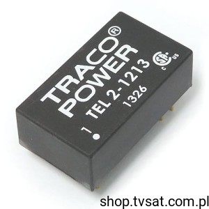 [1pc] TEL2-1213 DC-DC In=9-18VDC Out=+15VDC THT TRACO