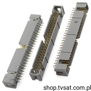 [2pcs] 2550-6002UB Connector 2x25 Pins Header DIN THT 3M 