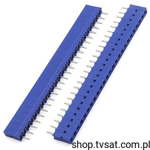 [4szt] 76341-325 Socket 25 Pin THT FCICONN