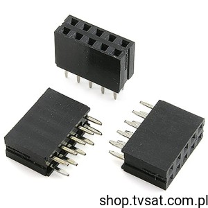 [50szt] PHFZ-10S-A-032 Socket 2x5P 094-2-010-0-NTX-YS0 THT PLASTRON