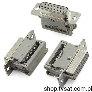 [5szt] V42254-A5235-B215 D-SUB Socket to Tape DB15 BLOCK SIEMENS