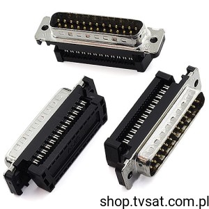 [2szt] 747306-2 D-SUB Connector to Cabel DB25 BLOCK AMP