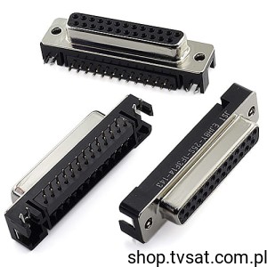 [20szt] EJHBY-25S-1F3F14-143 Socket D-SUB DB25 THT JST