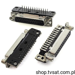 [2szt] 8-106507-2 Socket D-SUB DB25 THT TYCO