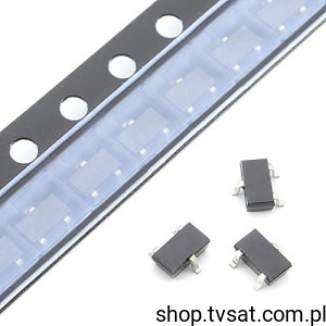 [25szt] Tranzystor VMOS-P 60V 0.8A SI2309DS SMD-SOT23 VISHAY