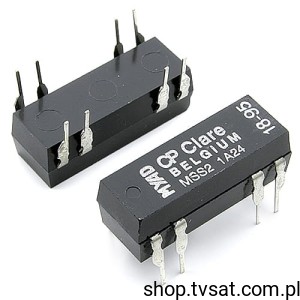[3pcs] MSS21A24 Relay 24VDC 0.5A Coil 2150 Ohm THT CPCLARE