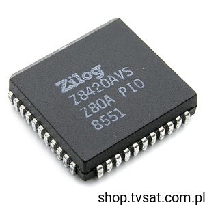 [3szt] Z8420AVS Z80A PIO Peripherial Port 4MHz SMD-PLCC44 ZILOG