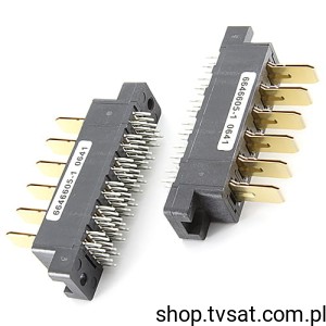 [2szt] 6646605-1 Connector Power 6 Pin THT TYCO