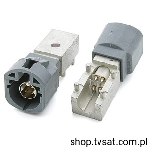 [2szt] D4S20D-40MA5-G RIGHT ANGLE PLUG FOR PCB GRAY THT ROSENBERGE