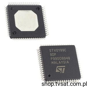 [2pcs] STV0199CBDP COFDM demodulators for TV SMD-QFP64 STM
