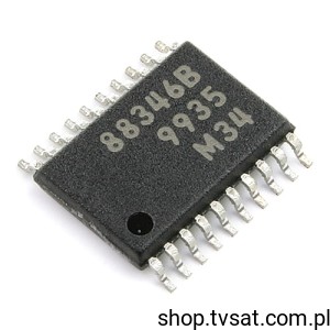 [4pcs] MB88346BV DAC 12-CH R-2R 8-Bit SMD-SSOP20 FUJITSU