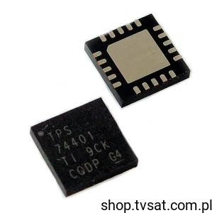 [5szt] TPS74401RGWTG4 LDO Reg. up to 3.6V 3A SMD-QFN20 TI 