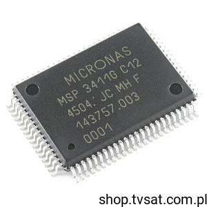 [20szt] MSP3411G-C12 Virtual Dolby System SMD-QFP80 MICRONAS