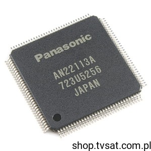 [2pcs] AN22113A UPC Service RTV SAT SMD-QFP128 PANASONICC