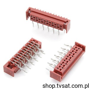 [40szt] TMM-5-L-12-1 Socket DIP R/a Lock 1.27mm 12Way THT AMPHENOL