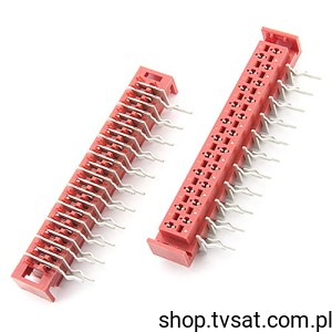 [20szt] TMM-5-L-22-1 Socket DIP R/a Lock 1.27mm 22Way THT AMPHENOL