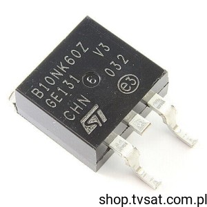 [10szt] STB10NK60ZT4 N-FET 600V 10A 115W SMD-D2PAK STM