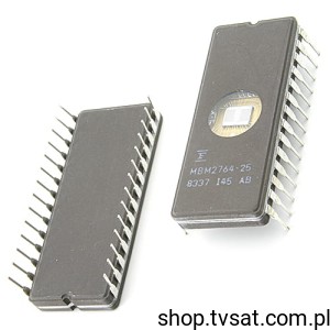 [3pcs] MBM2764-25 64kBit UV EPROM DIP28CW FUJITSU