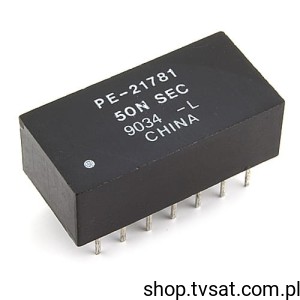 [3szt] PE-21781 Delay Line 50 ns DIP14 PULSE