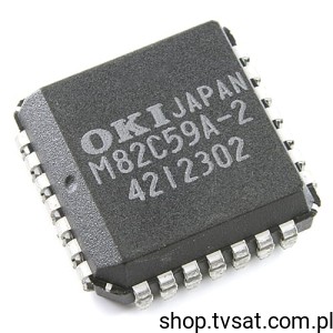 [3szt] MSM82C59A-2 Interrupt Controller SMD-PLCC28 OKI BULK