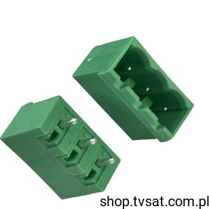[10pcs] MSTBVA2,5-3-G-5,08 1755749 Terminal Block 3Pin THT PHOENIX 150