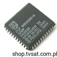 [12pcs] PCB80C31BH-3-12WP UPC 8-Bit CMOS SMD-PLCC44 PHILIPS