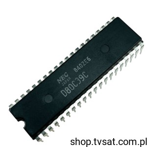 [10pcs] UPD80C39C MCU 8-Bit NoRAM DIP40 NEC BULK