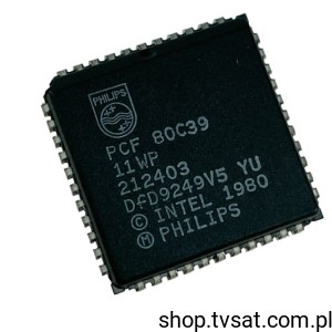 [10pcs] PCF80C39-11WP MCU 8Bit PLCC44 No ROM SMD-PLCC44 PHILIPS