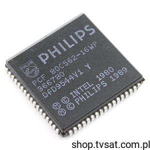 [3pcs] PCF80C562-16WP UPC 8Bit ADC UART SMD-PLCC68 PHILIPS