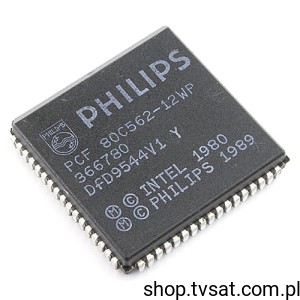 [3pcs] PCF80C562-12WP UPC 8Bit ADC UART SMD-PLCC68 PHILIPS