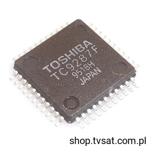 [2szt] TC9287F Sigma-Delta Modulation DA Converter SMD-QFP44 TOSHIBA