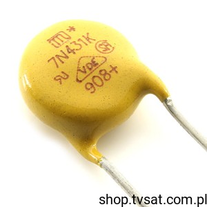 [85szt] JVR07N431K65Y Varistor 430V Fi=7mm R=5mm RADIAL JOIN
