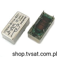 [2pcs] V23040-B0104-B201 Relay 24VDC 2A 2Coil 4.7K THT SIEMENS
