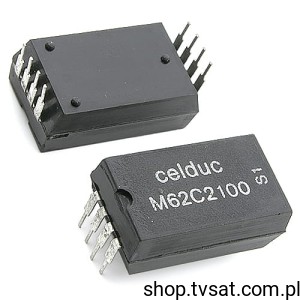 [3szt] M62C2100 PCB Read Relay THT CELDUC