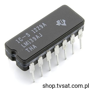 [5szt] LM139AJ Quad Comparator U=5mV DIP14C TI 